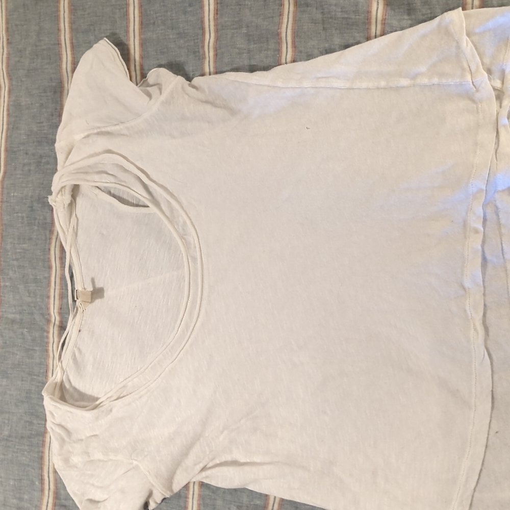 Free People One Soft White T